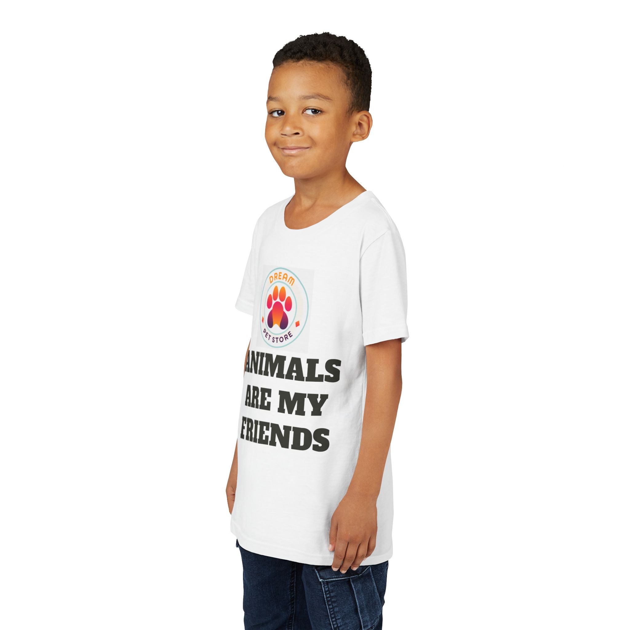 Youth Tee - Animals Are My Friends