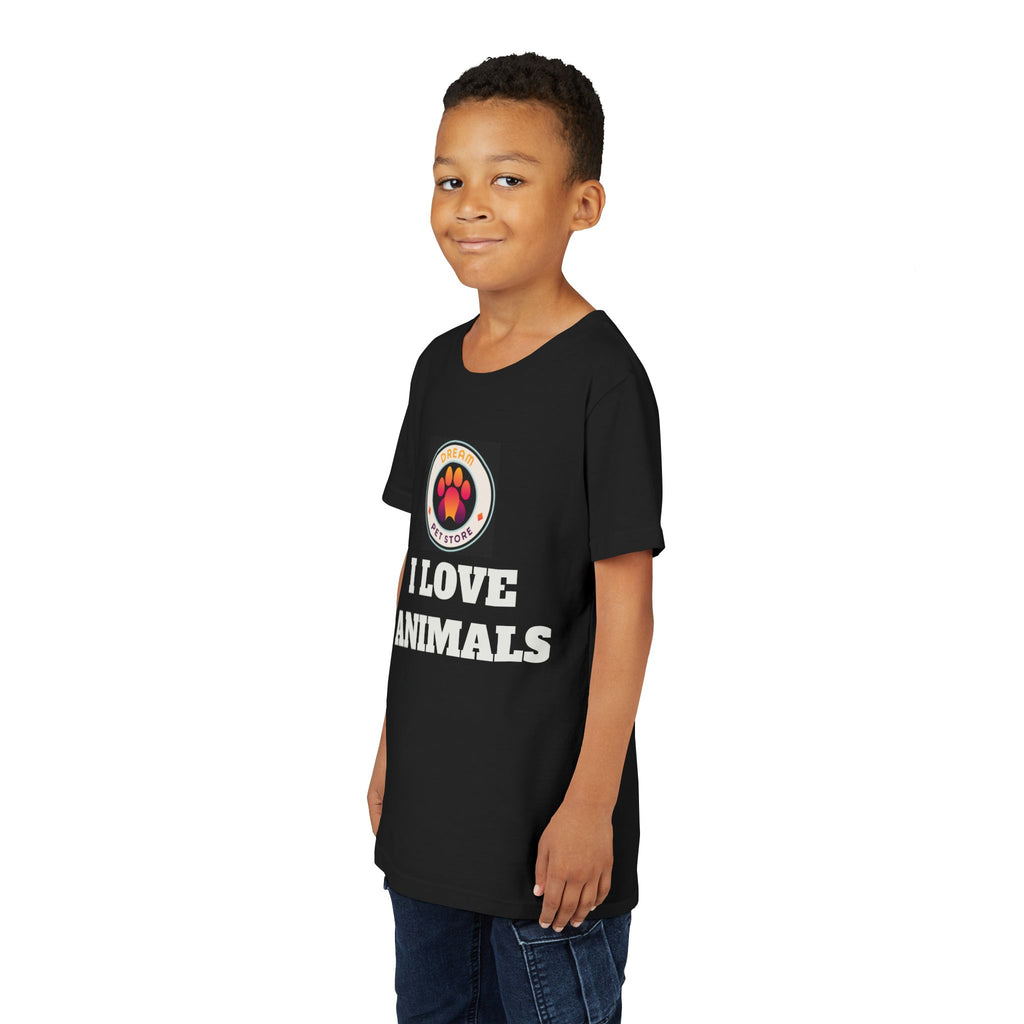 Youth Tee - I  love Animals