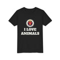 Youth Tee - I  love Animals