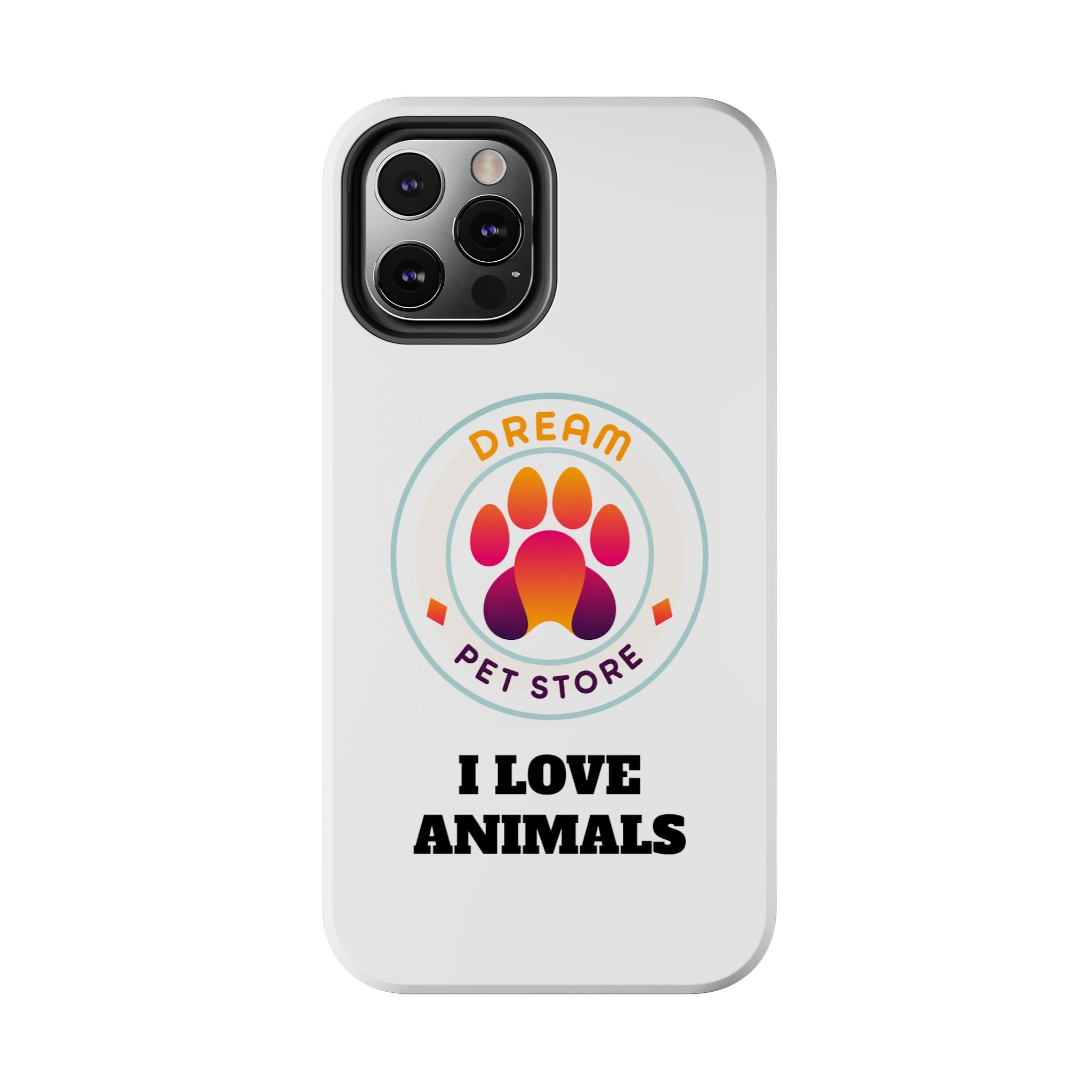 Tough Phone Cases - I Love Animals