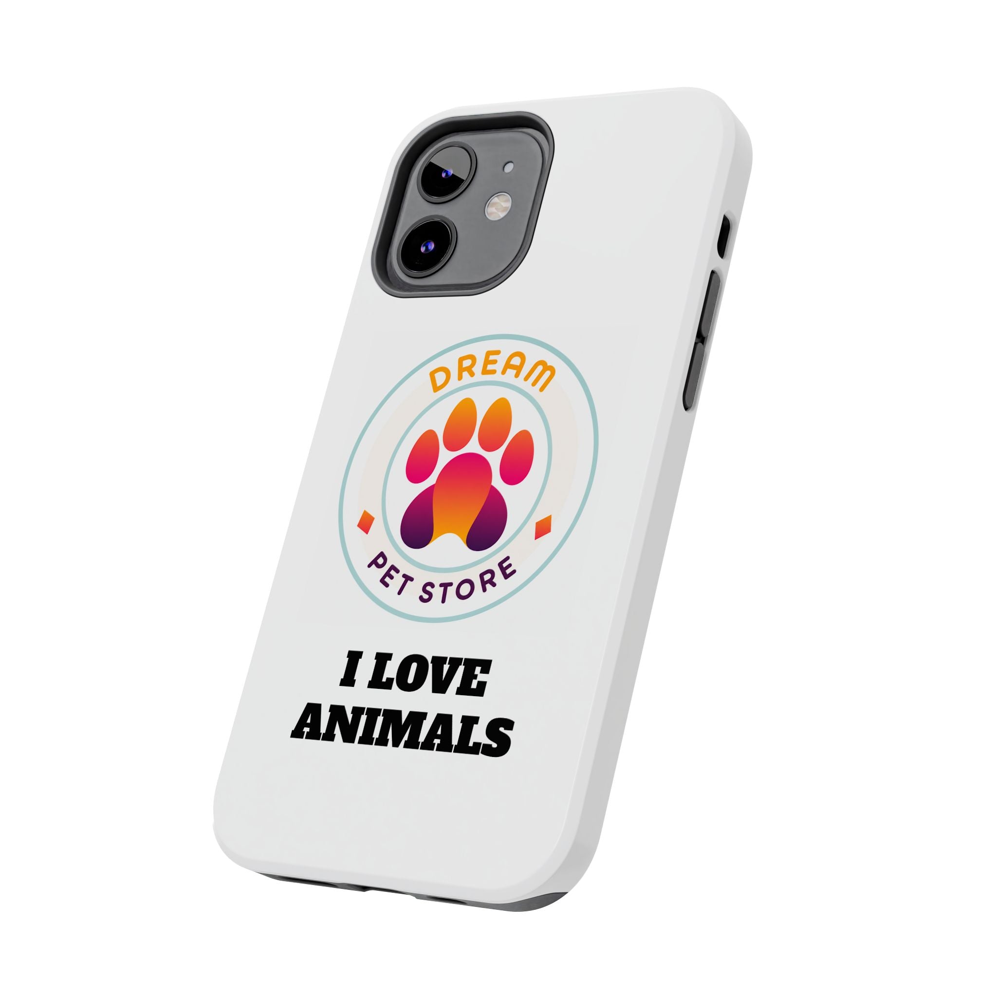 Tough Phone Cases - I Love Animals