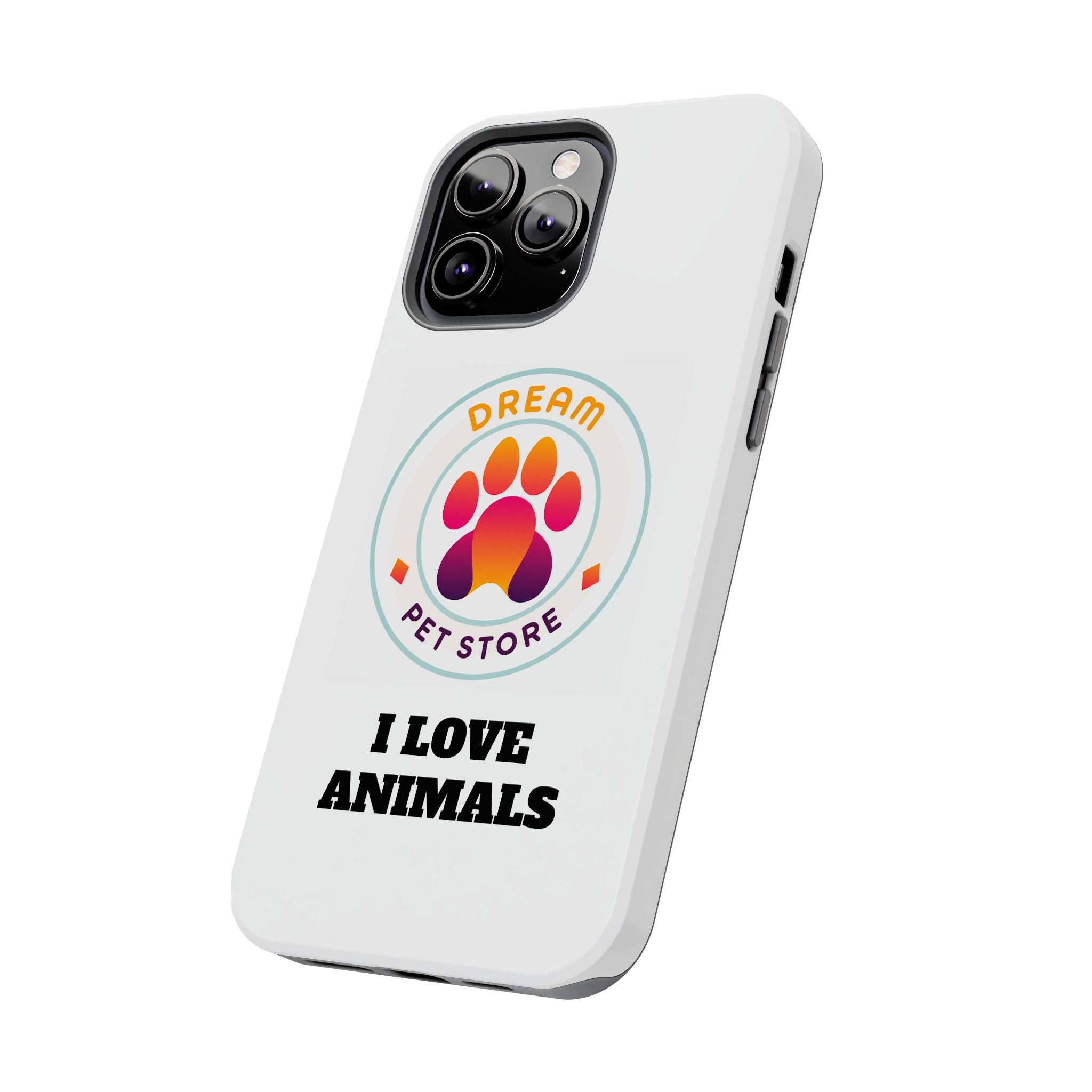 Tough Phone Cases - I Love Animals
